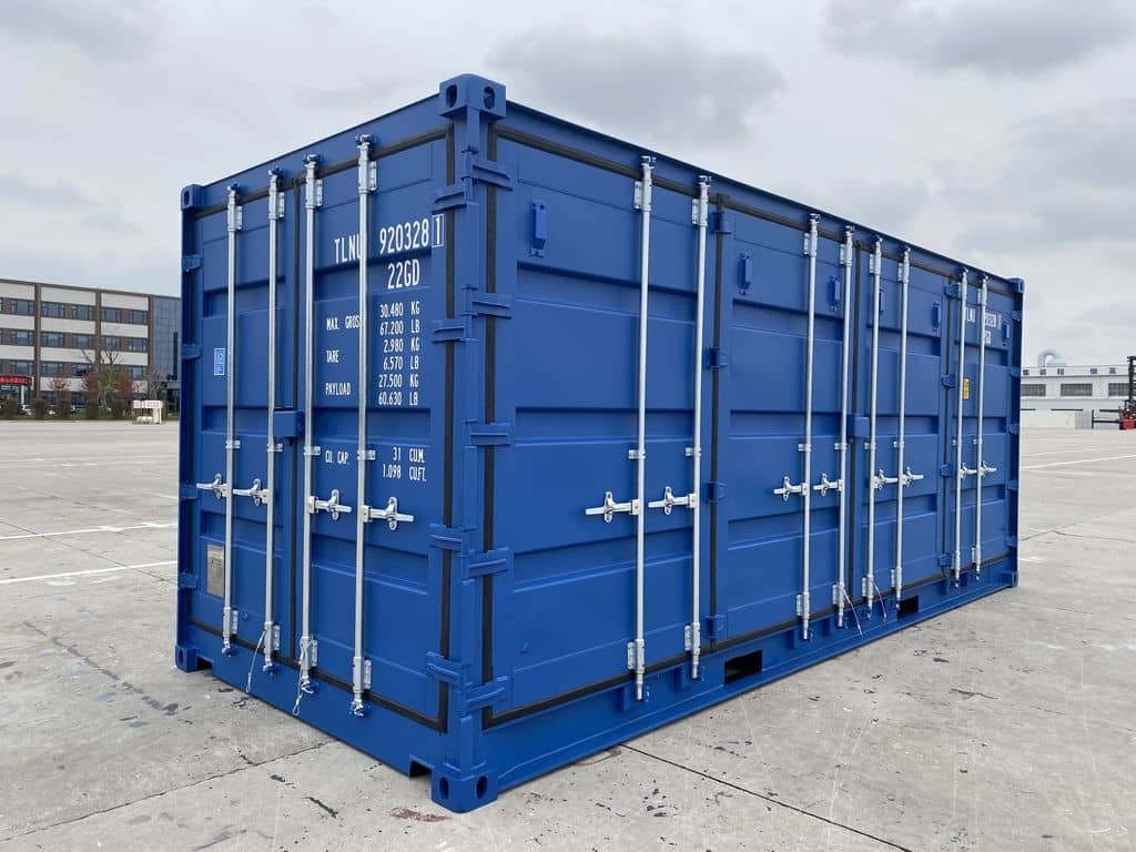 20 Fuß Open Side
